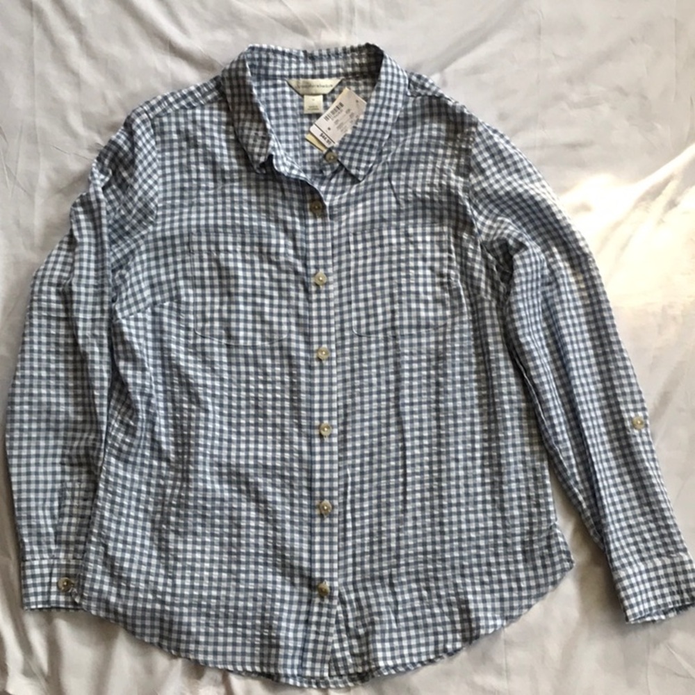BUTTON DOWN BLOUSE
